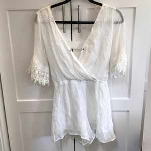 White Romper